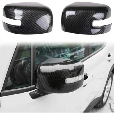 2x Car Rearview Mirror Shell Decoration Cover Trim  Frame for Jeep Renegade 16+