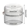 100ML Measuring Cup Lid Dosing Sealing Cap Suitable for Thermomix TM5 TM6 TM31 Food Processor Spare Part Transparent