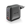 NGS BUD 165W : GaN Chargeur mural universel 165W avec 4 ports : 3 USB-C+1 USB-A. Chargement rapide. Grande compatibilité. Charge sim
