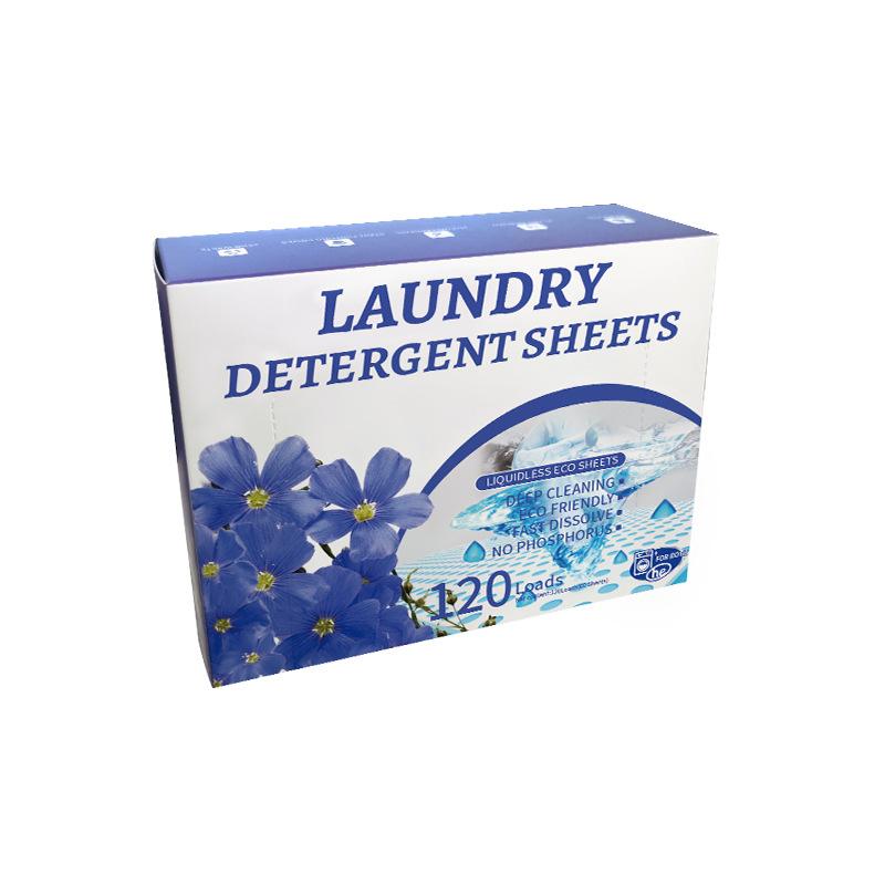 Nano concentrated laundry tablets multi-effect laundry lasting fragrance foreign trade portable household bubble paper
