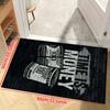 TIME IS MONEY Pop Art Area Rug, $100 Bill Non-Slip Machine Washable Floor Mat for Living Room Bedroom Office Home Decor