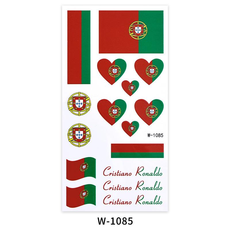 World Cup Holiday Tattoo Sticker Waterproof Children'S Cartoon Tattoo Sticker Direct Sticker Tattoo