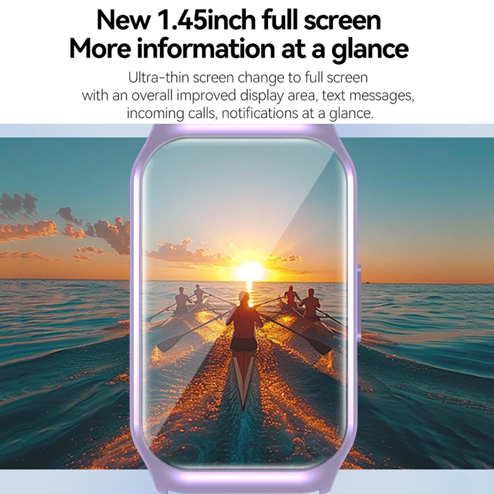 New Smart Watch Bluetooth Calling Heart Rate Blood Oxygen&Sleep Monitoring Flashlight IP68 Waterproof Voice Assistant Men Women Smartwatch HW12