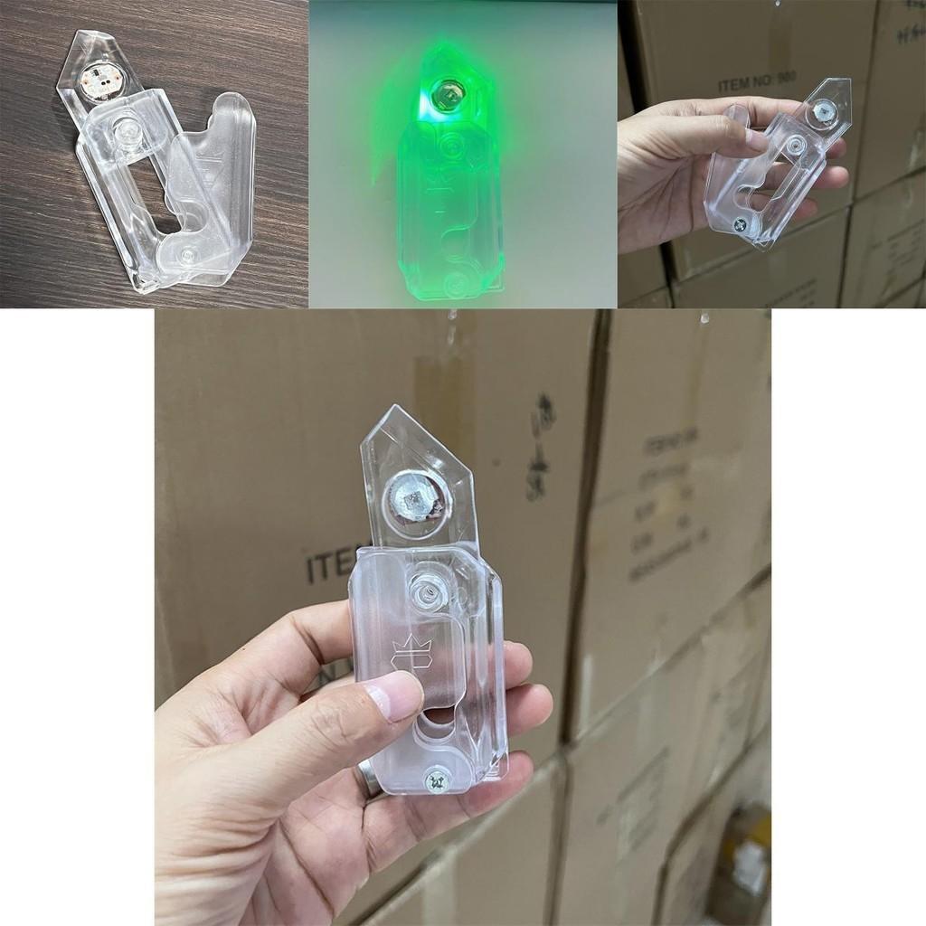 New Led Carrot Knife Transparent 3d Gravity Carrot Knife Flashing Carrot Kids Toy Wholesale