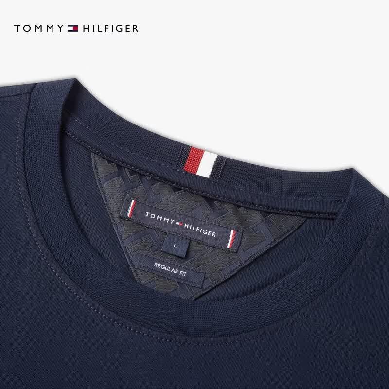 Tommy Hilfiger Men's Embroidered Crew Neck T-Shirt