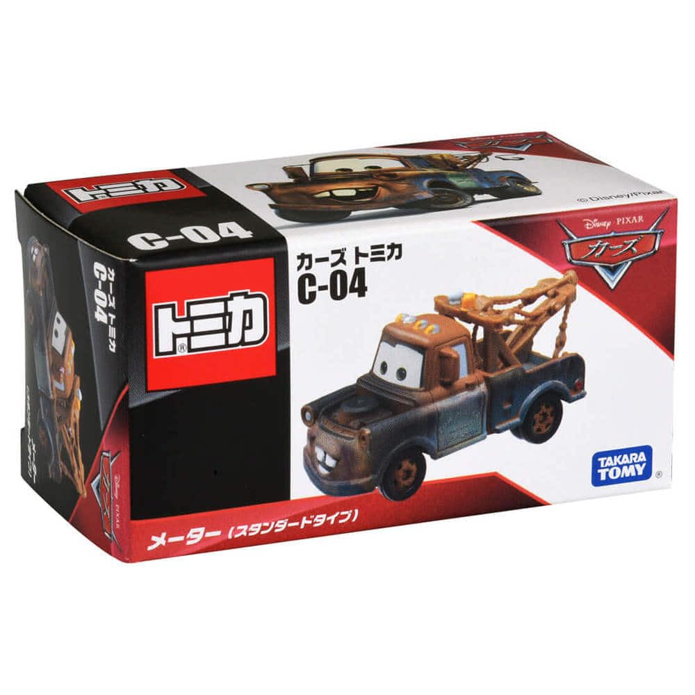 Takara Tomy Disney Cars Tomica Mater Miniature Car Toy for ages 3 and up C-04 (Standard Type)