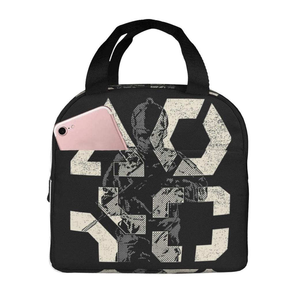 Battlefield 6 Funny Games BF6 Insulated Lunch Bag Food Container Portable Cooler Thermal Lunch Boxes For School Office