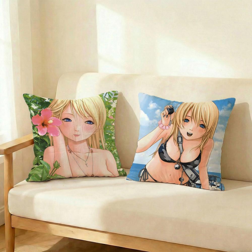 anime Btooom Cushion Cover Decorative Cushion Cushions Covers Cover Sofa x Pillow Piece x x Pillowcase