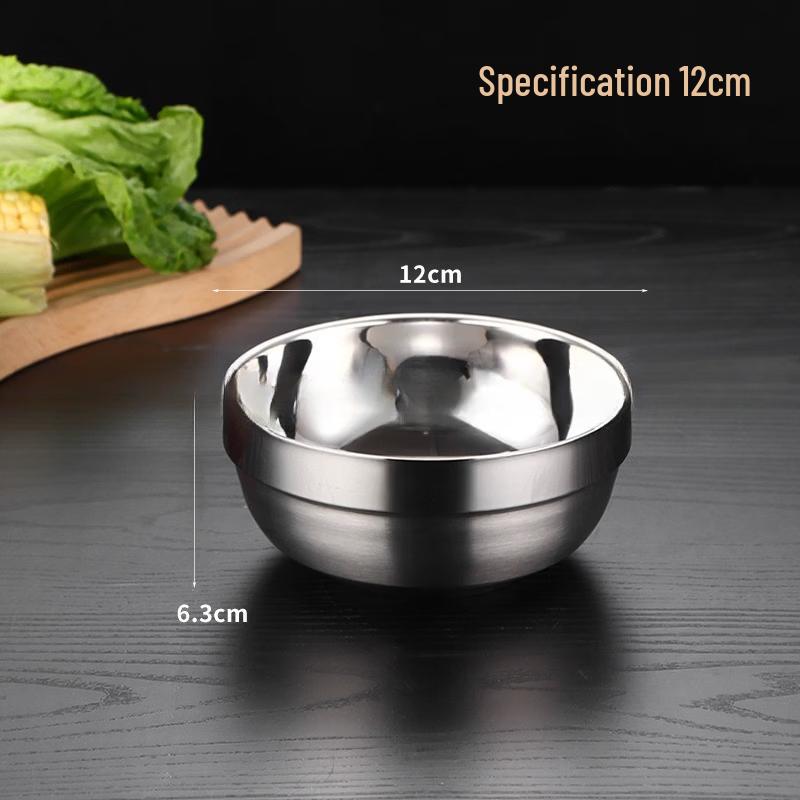 Uoto Double-Layer Insulated Stainless Steel Bowl
