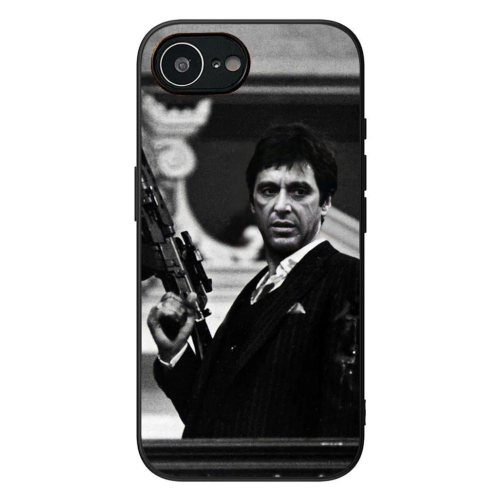 

S-Scarfaces Al Tony Pacino Montana Cover for Motorola Moto E13 E20 E32 E22 E14 E15 G32 G60 G72 G7 G8 G82 G9 Plus Power Case Motorola Moto E14