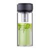 WANXIANG Single-Wall Borosilicate Glass Water Bottle