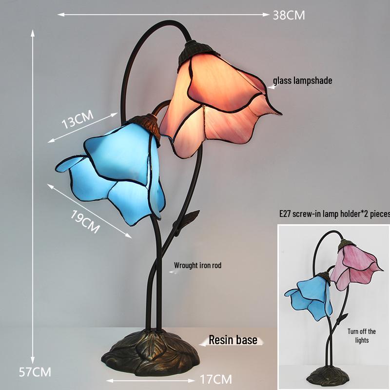 Luxurious European Retro Desk & Bedside Lamp