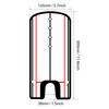 Golf Putting Practice Mirror Eye Line Alignment Swing Aids Indoor Outdoor Training Putting Mirror