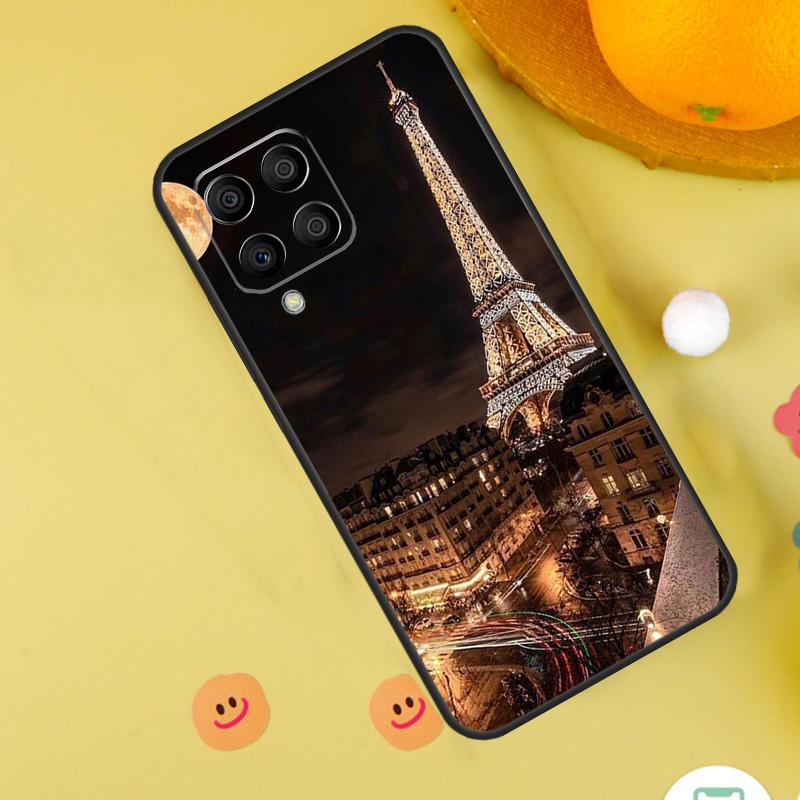 France Paris Eiffel Tower Case For Samsung Galaxy M35 M33 M21 M31 M16 M36 M56 M53 M13 M12 M32 M52 M15 M55 M14 M34 M54