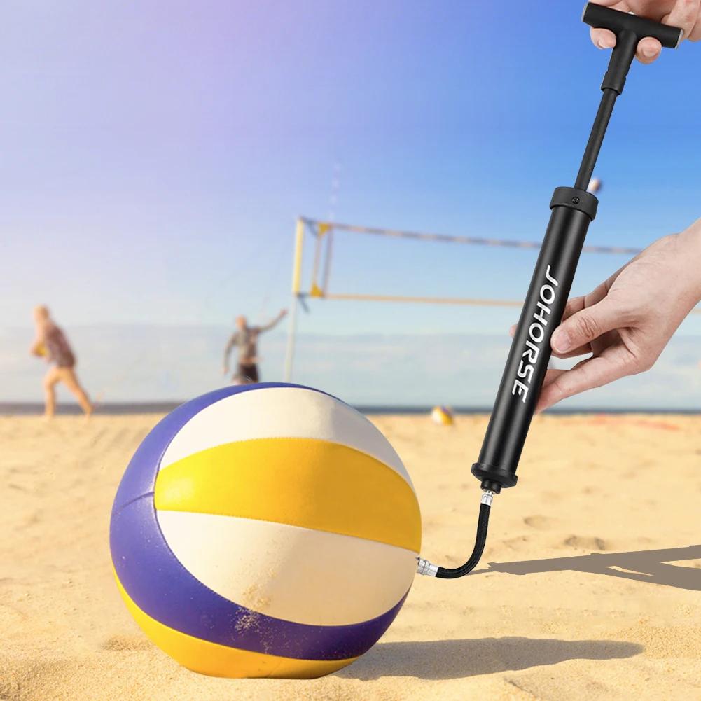 Basketbol Hava Pompası Taşınabilir Futbol Pompası Şişirme Kompakt Futbol Şişirme Çok İşlevli Basketbol Futbol Voleybol