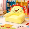 Divano Pieghevole per Bambini Sedia Seggiolino per Bebè Imbottito in Schiuma Divano per Dormire per Bambini Piccoli Poltrona da Lettura per Leggere Rilassarsi Cameretta dei Bambini