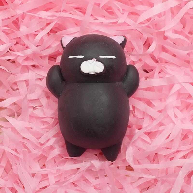 Игрушка-антистресс в виде пельменя с кошкой калико - Милый мягкий котенок в подарок