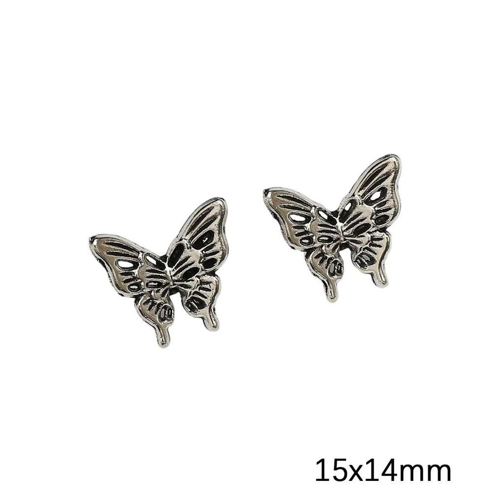Alloy Pendant Moon Butterfly Five-pointed Star Charms for Bracelets Pendants Necklaces DIY Making Retro Charms Jewelry Accessories