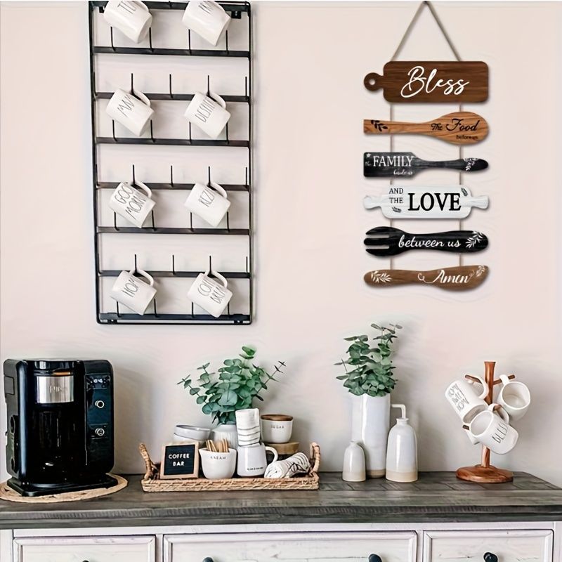 Wall Decor, Wall Hangings, Wooden Kitchen Signs, Home Decor, Dining Room Wall Decor, Wooden Signs, Wooden Plaques, Wall Ornaments