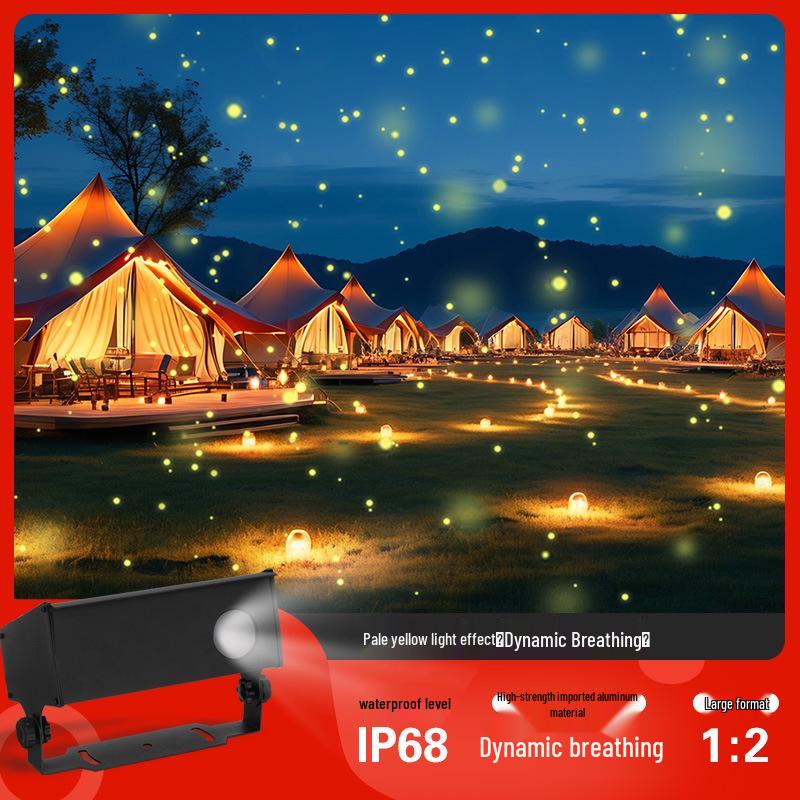 Waterproof Outdoor Firefly Projector: Twinkling Starry Sky & Romantic Ambiance Light