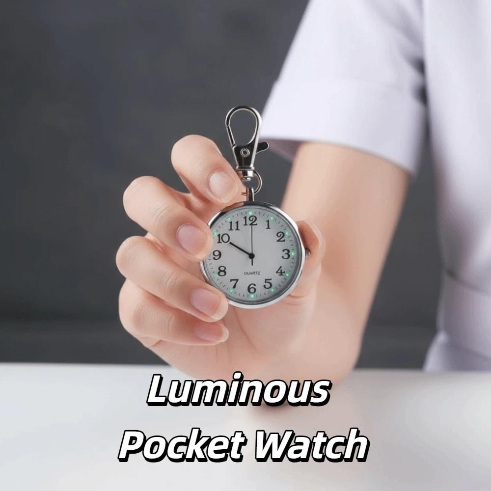 Easy Reading Key Chain Fob Clock Big Numbers Student Exam Timer Elderly People