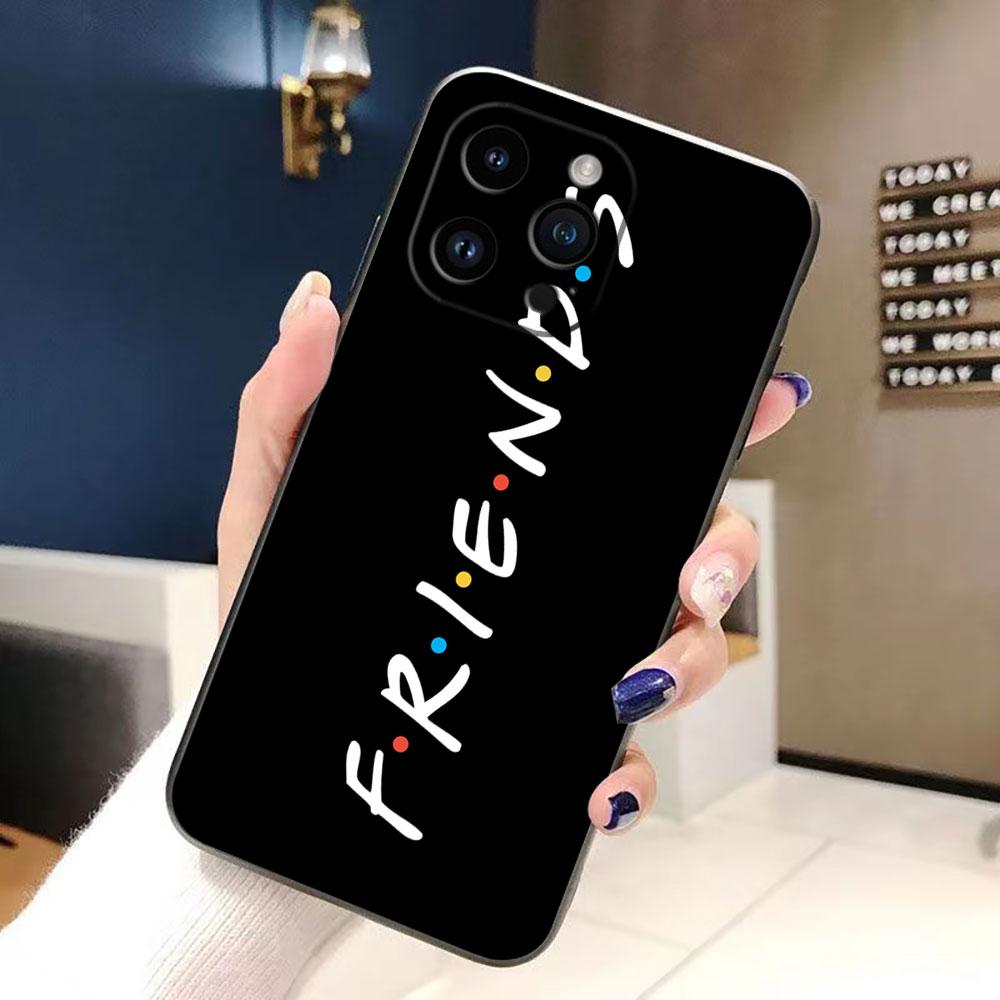 Coffee Friends TV Show Cover Phone Case For Iphone Apple 17 AIR 16E 16 15 14 13 12 11 Pro XR Max 8 7 Plus TPU Case Funda Shell