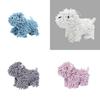 Cute Dog Cartoon Plush Hand Towel With Soft Polyester Fiber For Kids Bathroom And Gift