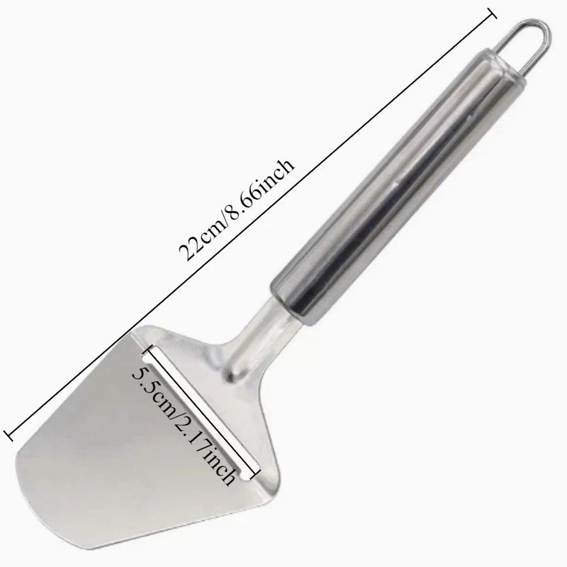 1PC Flat Cheese Slicer Non Stick Cheese Ham Slicer Butter Cheese Cutting Machine Baking Cake Shovel