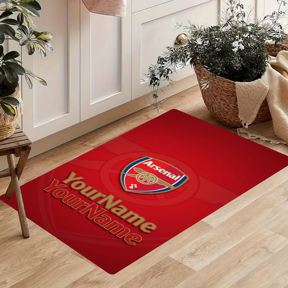 Arsenal Customize Your Name Kitchen Rug Runner Rug Laundry Mat Hallway Entryway The Best Gift Choice
