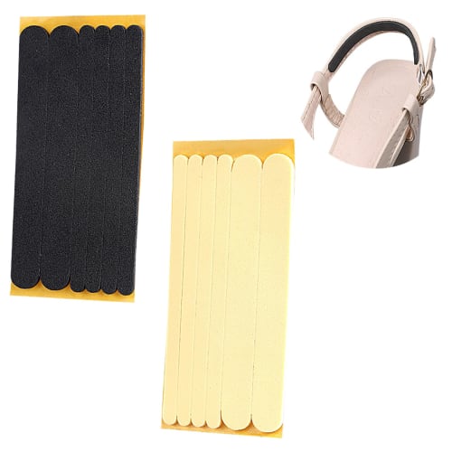 DELUXEFOX Heel Protector Pads (12-Pack) - Anti-Slip, Prevents Foot Grinding, and Prevents Shoes from Slipping. Cuts To Fit, Unisex.