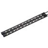 1.3 Meters*2 LED Foot Light Strip Black+Transparent Blue