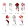 Baramoly Hair Accessories for Girls - Tsumami Zaiku Flower Hair Clips for Shichi-Go-San, Coming of Age Ceremony, Weddings, Graduations, New Year,