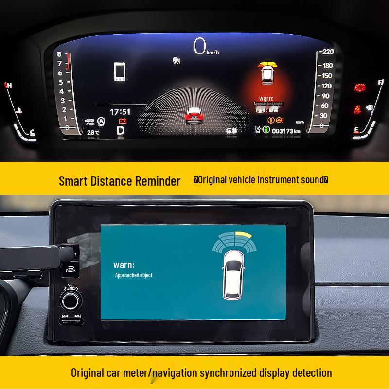 Front and Rear Parking Sensors for Honda CR-V and Hyundai Breeze