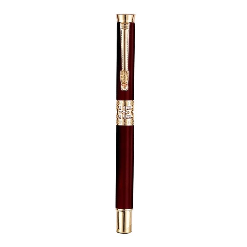 Full Metal Brass Copper Metal Roller Ballpoint Pen Office Business Men Signature Gift Writing Pen