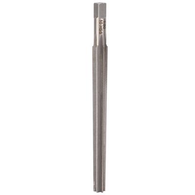 Escariador de Máquina Sujeción Acero de Alta Velocidad Vástago Recto Pasador Cónico Herramienta de Ferretería 10mm