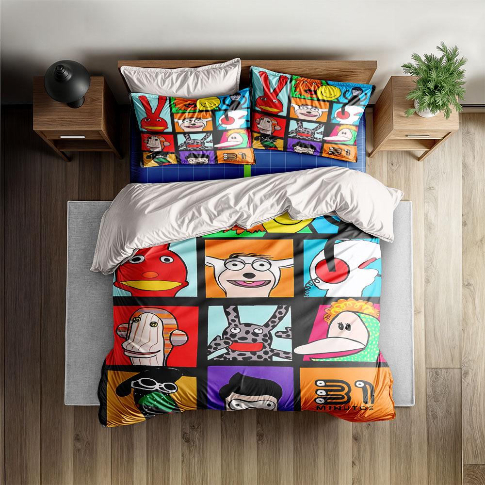31 Minutos La Película Duvet Cover Set without sheet King Queen Double Full Twin Single Size Bed Linen Set
