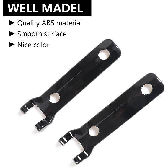 Tailgate Hinge Cover Trim for Ford Bronco 2 Door 4 Door 2021 2022 2023 2024 2025 Rear Door Hinge Liftgate Trim Exterior Decoration Accessories Spare