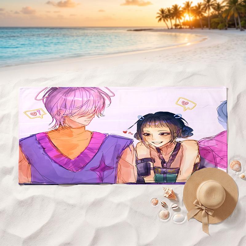 Zoeystery Soft and Comfortable Beach Towel Perfect for Vacations and Poolside Use an Ideal Gift for Summer Holidays