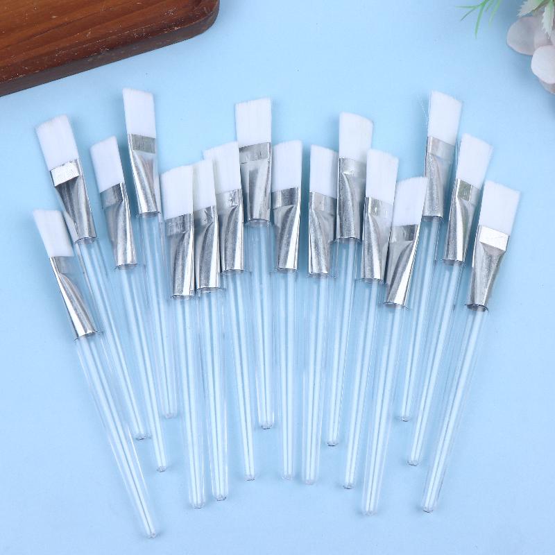 

16 Кистей для Масок для Лица - Профессиональные Инструменты для Косметики и Ухода за Кожей, Мягкая Нейлоновая Щетина, Пластиковые Ручки