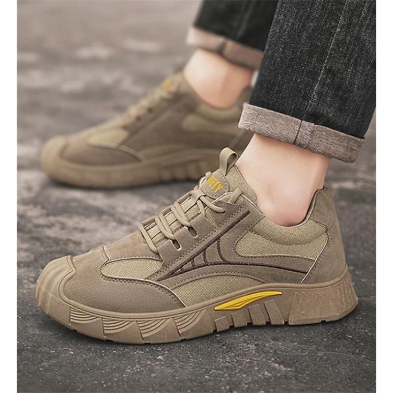 Summer new men's casual trend sports shoes student breathable running shoes thick-soled