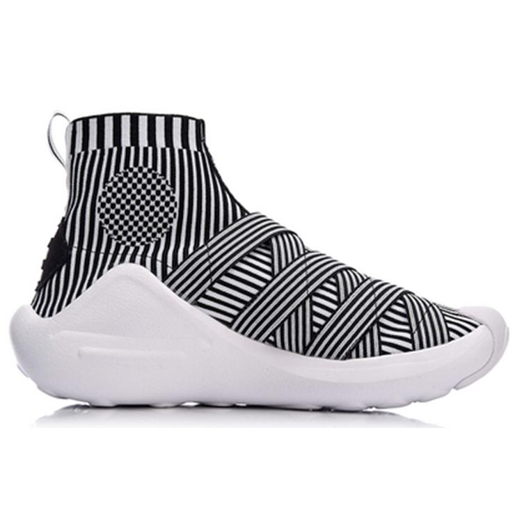 Li Ning Enlightenment Slip Resistant, Abrasion Resistant, Lightweight High top Vintage Basketball Shoes Men's ABCM067-10