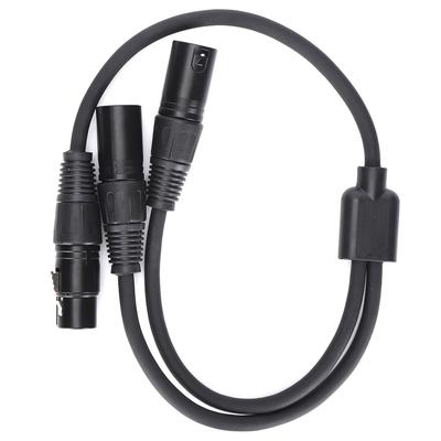 JORINDO JD6074 XLR Female To Dual XLR Male Cable YType XLR Female To Dual XLR Male Microphone Cable