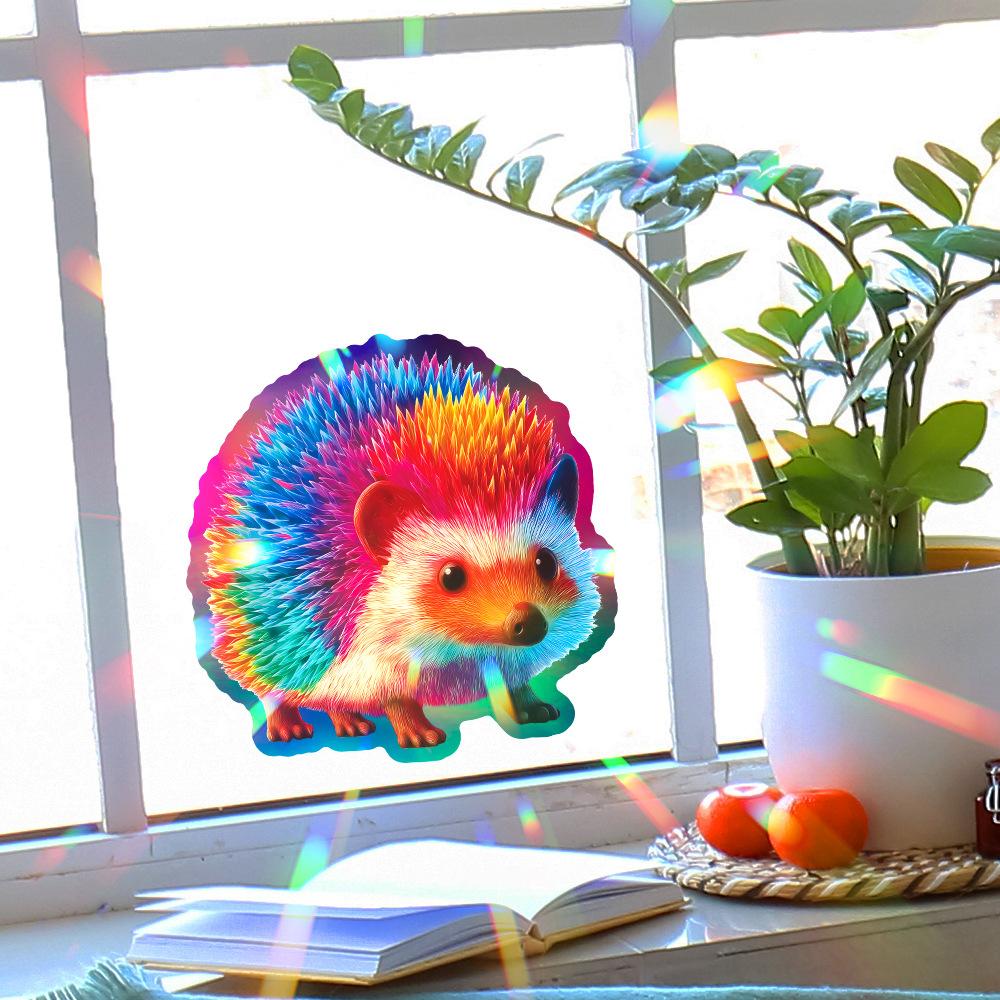 Мультяшный Милый Ежик Гостиная Прихожая Домашние Наклейки для Украшения Стен