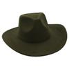 Ins Style Big-Brimmed Top Hat, Solid Color Jazz Hat, Men'S And Women'S Felt Hats, Simple Woolen Hats, Old-Fashioned Fedora Hats
