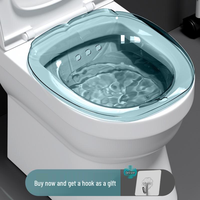 Postpartum Perineal Sitz Bath Basin - No Squatting Fumigation Care for Pregnant, Elderly, and Postpartum Women