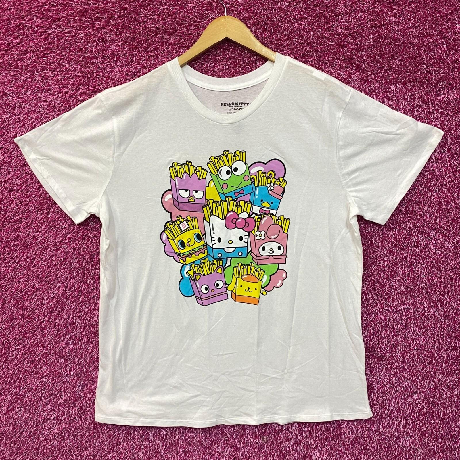 

Hello Kitty Friends French Fry Character Boxes T-Shirt 2XL XXXXL