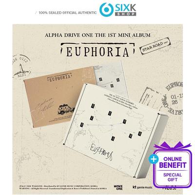 [Pre-order] ALPHA DRIVE ONE THE 1ST MINI ALBUM [EUPHORIA] STAR ROAD Ver. (Online Benefit)
