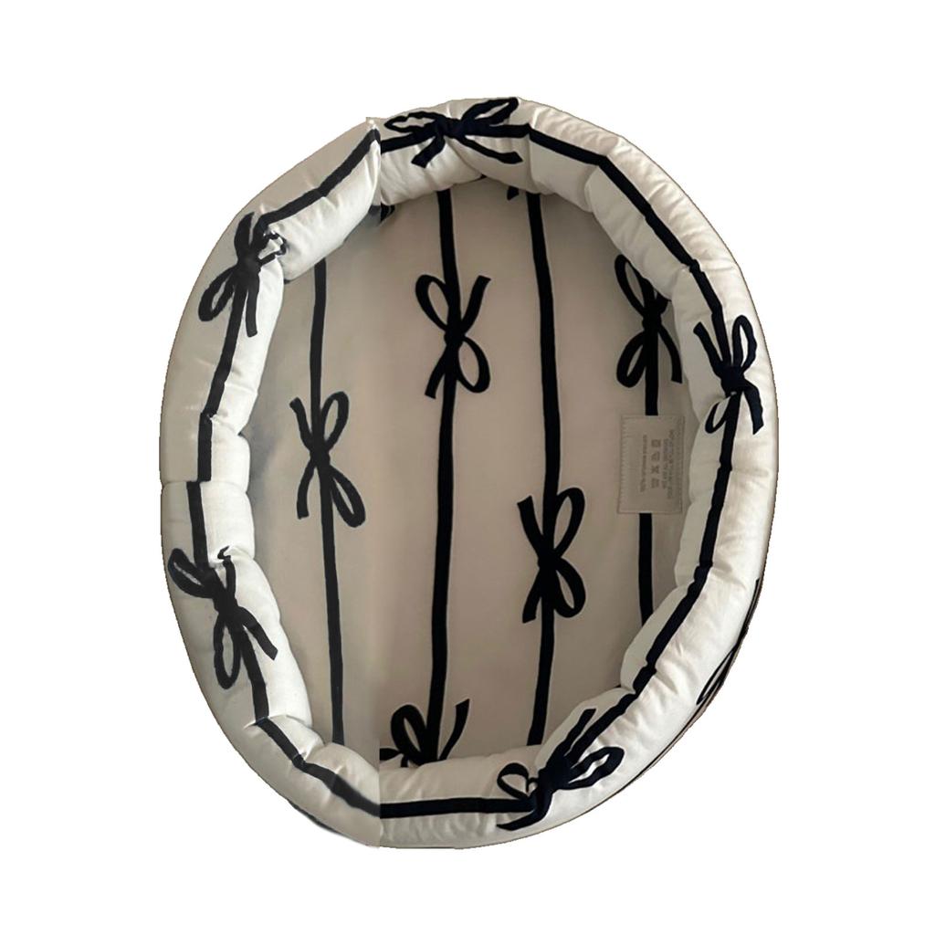 Elegant Butterfly Bowknot Storage Basket Fashion Accessory for Organizing Small Items In Home and Office Daily Use