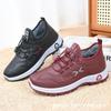 Autumn and Winter Women's Sport Sneaker for Elderly Female Soft Warm Comfortable Outdoor Walking Shoes
