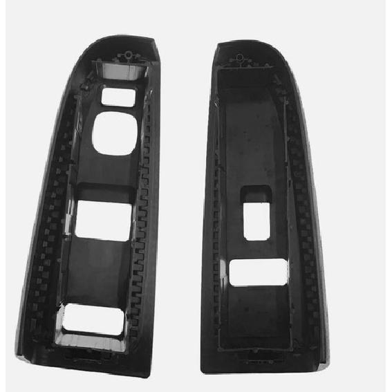 Pair Window Switch Trim Bezels Panel Cover For Chevrolet Silverado GMC Sierra